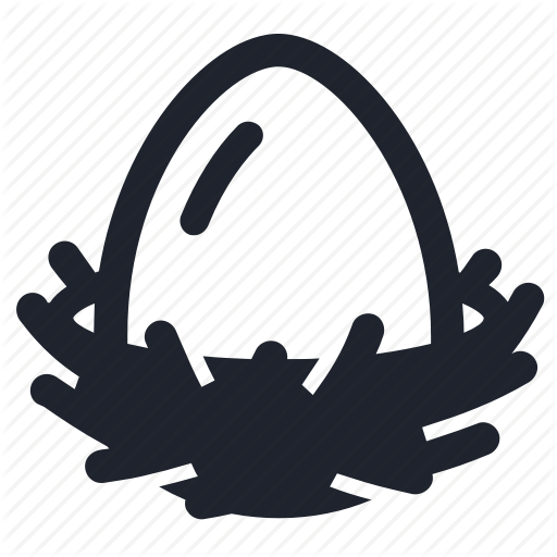 Bird, Egg, Farm, Farming, Food, Nest, Wild Icon