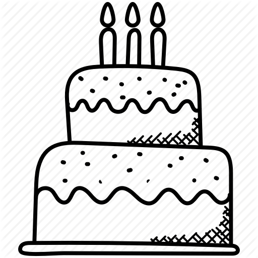 Bakery, Birthday Cake, Celebration, Dessert, Food, Sweet Icon