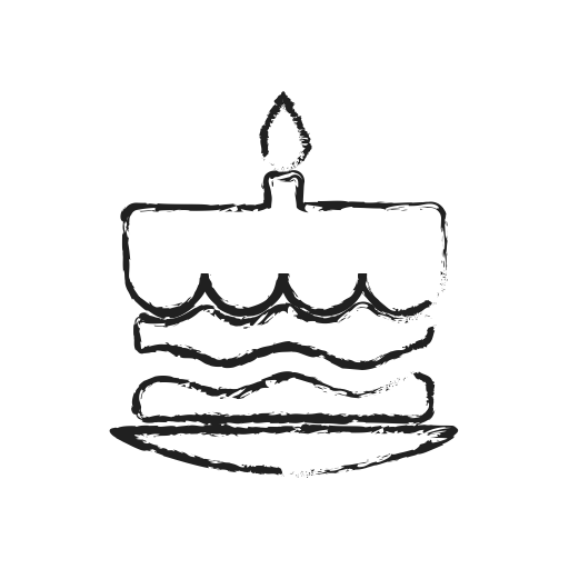 Birthday, Cake, Cupcake, Food, Happy Birthday Icon