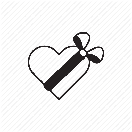 And, Christmas, Elements, Heart, Pack, White Icon