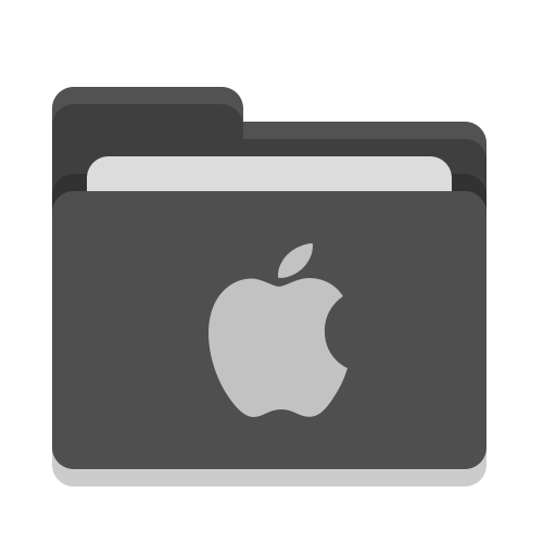 Folder, Black, Apple Icon Free Of Papirus Places