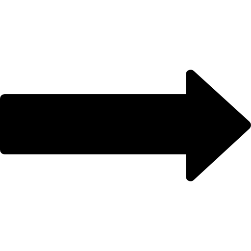 Right Long Black Arrow Icons Free Download