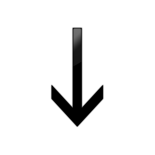 Showing Gallery For Black Down Arrow Icon