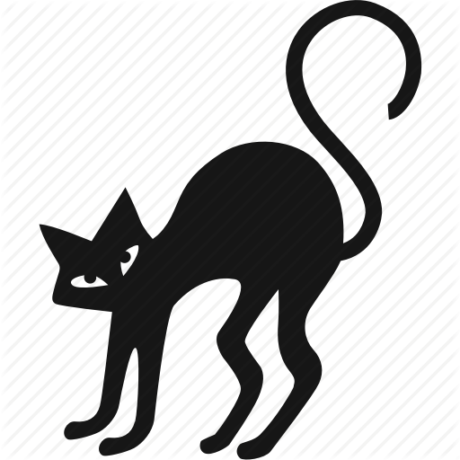 Animal, Black Cat, Cat, Halloween, Pet Icon