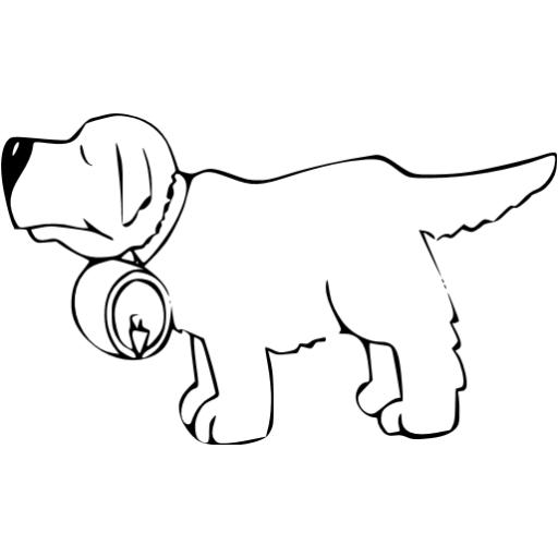 Black Dog Icon