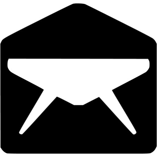 Black Email Icon