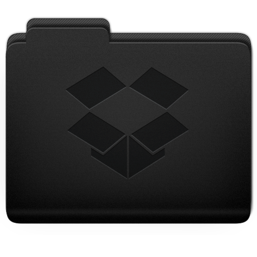 Dropbox Folder Icon Black Images