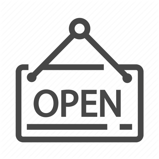 Black Friday, Close, Commerce, Discount, Open, Sales, Tag Icon