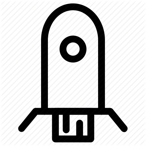 Entertainment, Launch, Rocket Icon