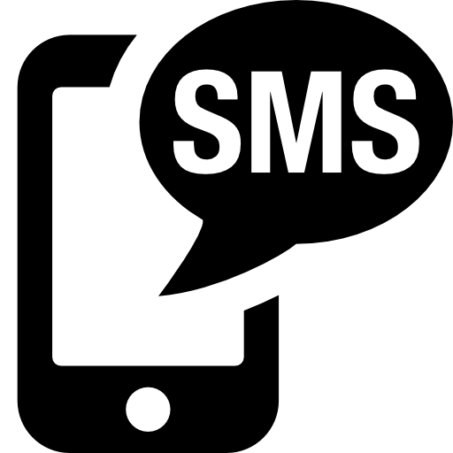 Black Sms Png Icon Images