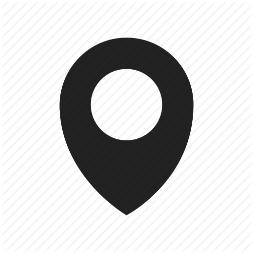 Application, Black, Contact, Gps, Location, Map, Smart Phone Icon