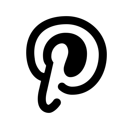 Simple Badge, Logo, P, P Icon, Pin, Social Icon