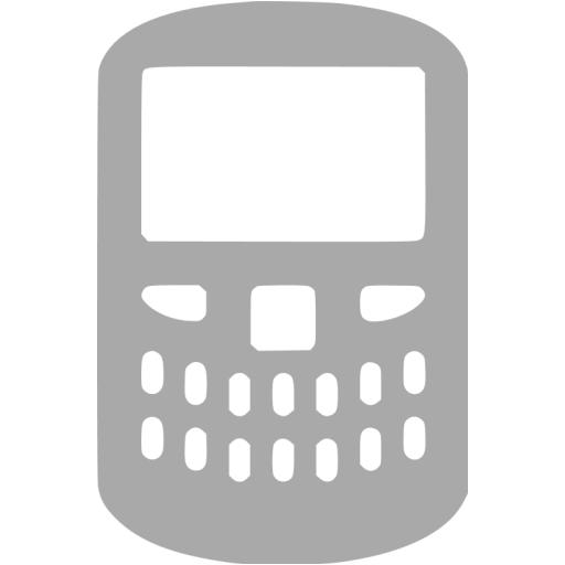Dark Gray Blackberry Icon