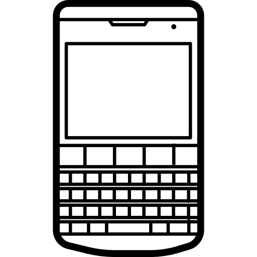 Mobile Phone Of Popular Model Blackberry Porsche Design Icons