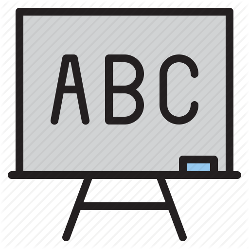 Blackboard, Education, Learn, School Icon