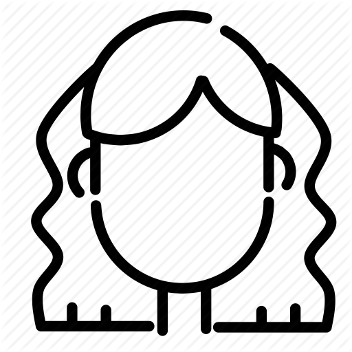 Blank, Emoji, Emoticon, Face, Girl, People, Woman Icon