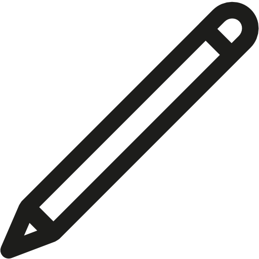 Pencil, Pen, Blank Icon