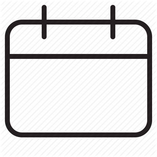 Blank Calendar Icon Transparent Png Clipart Free Download