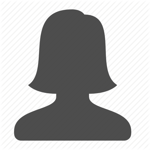 Woman Silhouette Icon Images