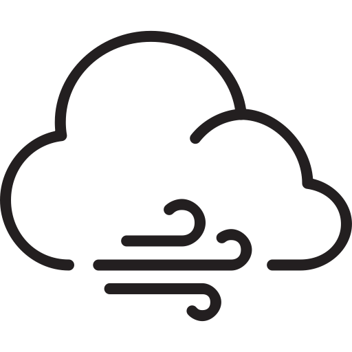 Wind, Cloud, Blast, Weather Icon