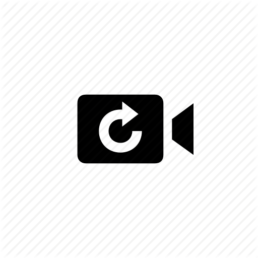 Camera, Media, Refresh, Rewind, Update, Video Icon