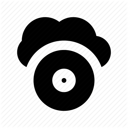 Cd, Cloud Media, Cloud Multimedia, Cloud Network, Online Media Icon