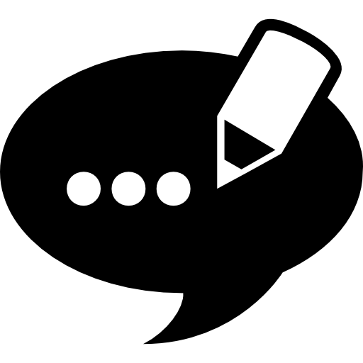 Blog Comment Speech Bubble Symbol Icons Free Download