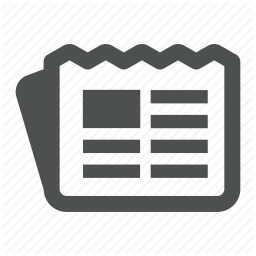 News Blog Icon Free Icons
