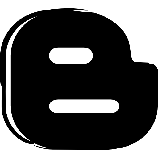 Blogspot Sketched Logo Icons Free Download