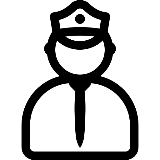 Guard, Yellow, Shield, Security, Protect Icon