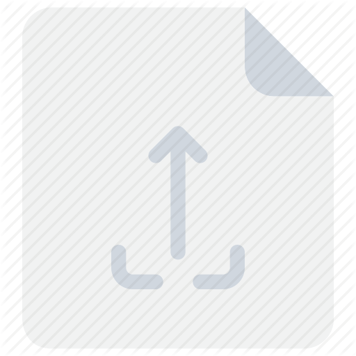 Arrow, Document, File, Upload Icon