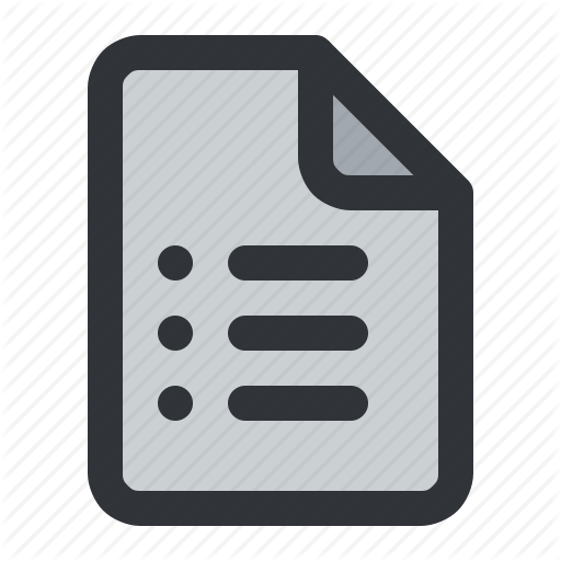 Document, File, Files, List, Type Icon