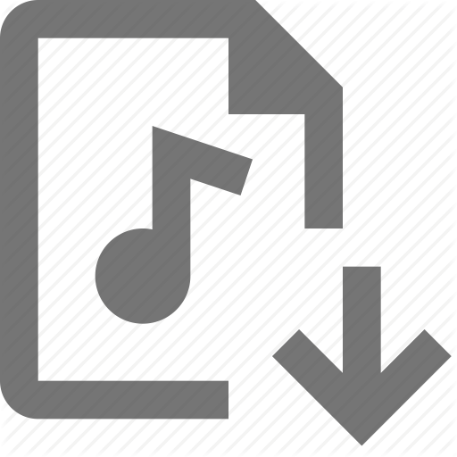 Arrow, Audio, Document, Down, Download, File, Format, Paper Icon