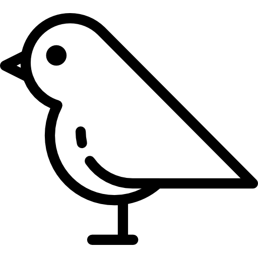 Bird Icon Linear Detailed Travel Elements Freepik