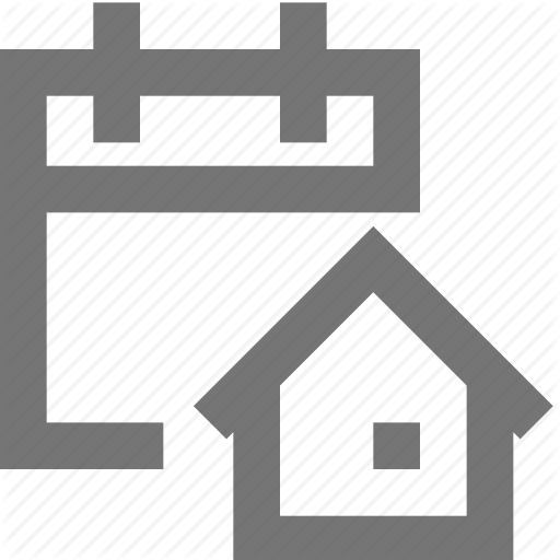 Calendar, Event, Home, Material, Reminder, Schedule Icon