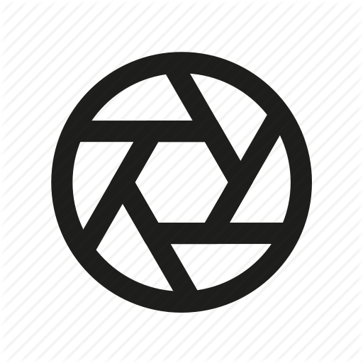 Camera, Lens, Photography, Shutter Icon