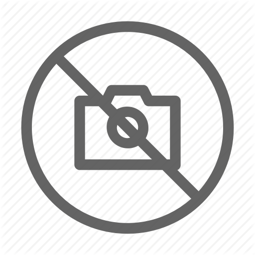 Camera, No, Photo Icon