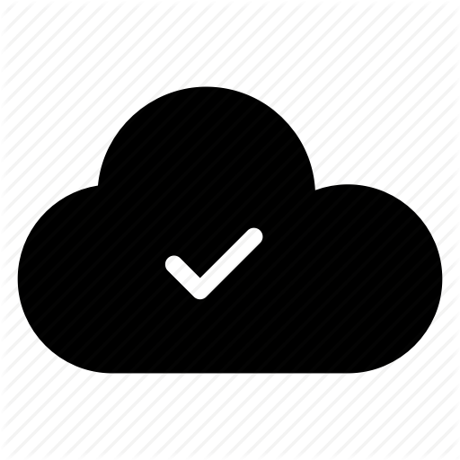 Check, Cloud, Mark, Ok Icon