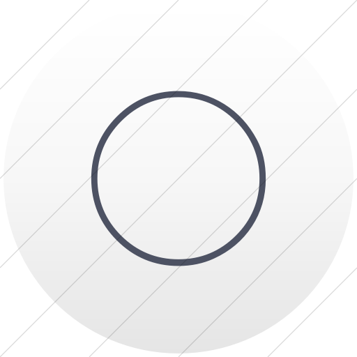 Flat Circle Blue Gray On White Gradient Classica Full