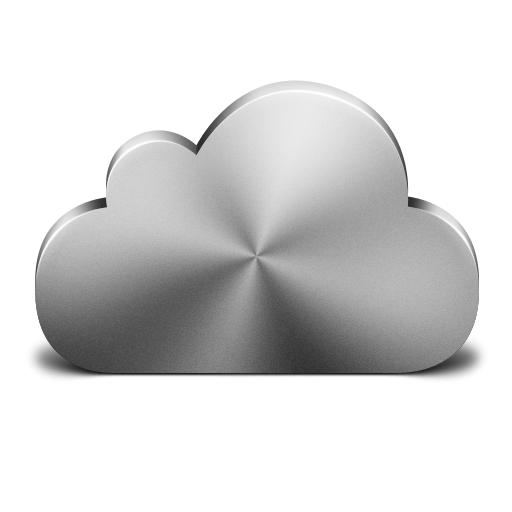 Cloud, Icon, Plain, Silver Icon