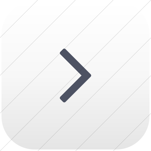 Flat Rounded Square Blue Gray On White Gradient