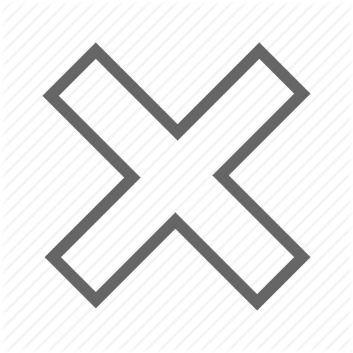 Block, Cancel, Cross Icon