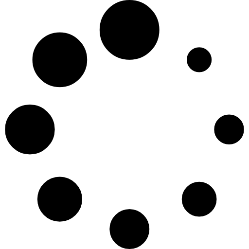 Spinner Of Dots Icons Free Download