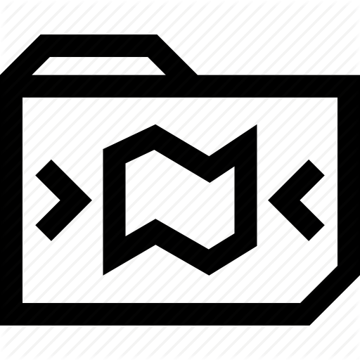 Data, File, Folder, Map, Save Icon