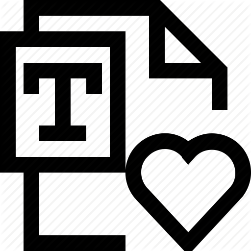Document, File, Heart, Love, Text, Write Icon