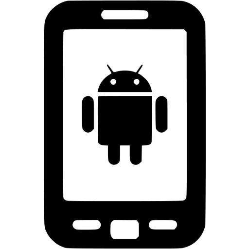 Black Android Icon