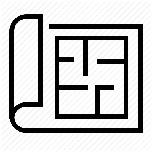 Blueptint, Estate, Home, Plan, Property Icon