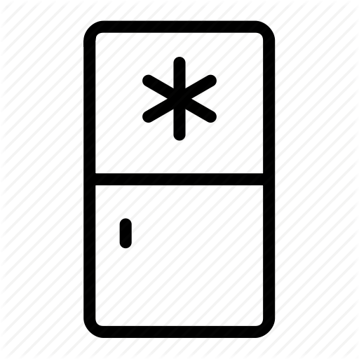 Fridge Picture Royalty Free Stock Blue Huge Freebie! Download