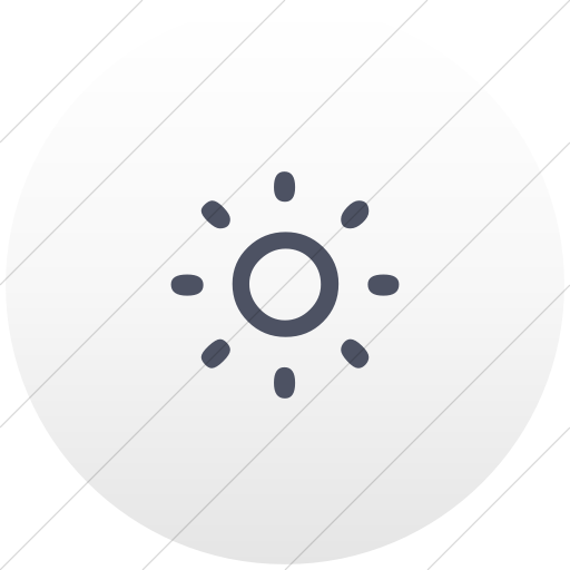 Flat Circle Blue Gray On White Gradient Classica Low