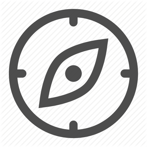 Compass, Direction, Locate, Location, North Icon
